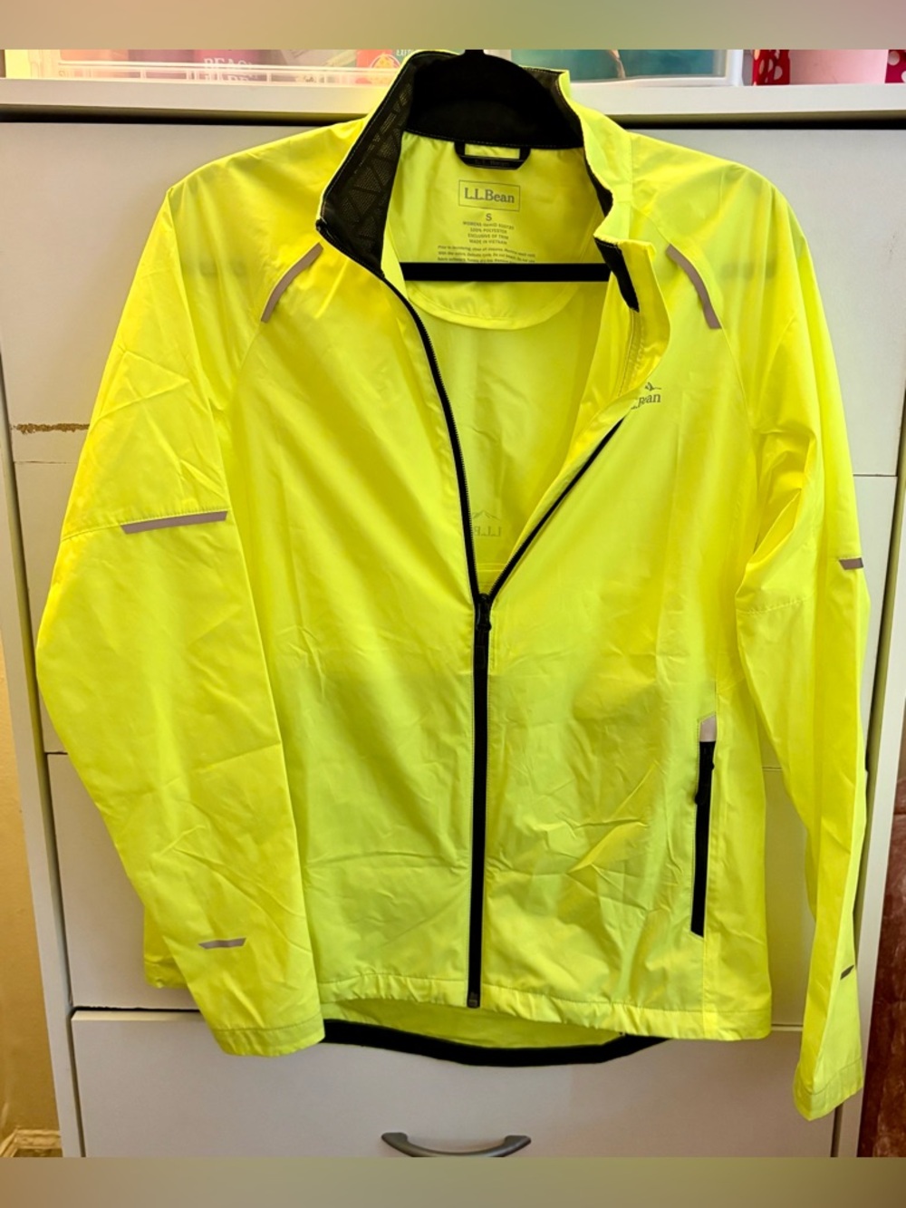 L.L. Bean Women's High-Visibility Neon Yellow Bean Bright Multisport Jacket